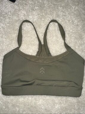 Barrys Olive Green Women's Seamless Sports Bra